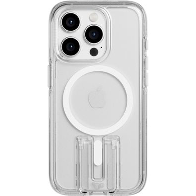 Tech21 EvoCrystal Kick Case MagSafe für iPhone 15 Pro - Weiss