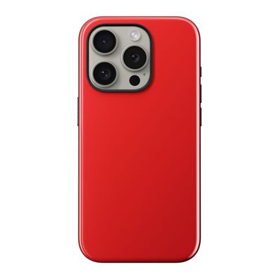 Nomad Sport Case für Apple iPhone 15 Pro - Night Watch Red