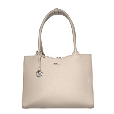 Socha Midi Vanilla 14 Zoll elegante Laptoptasche - Beige