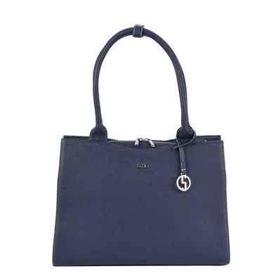 Socha Navy Blue 14 Zoll elegante Laptoptasche - Blau