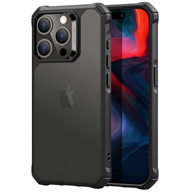 ESR Air Armor Case für iPhone 15 Pro Max - Frosted Schwarz