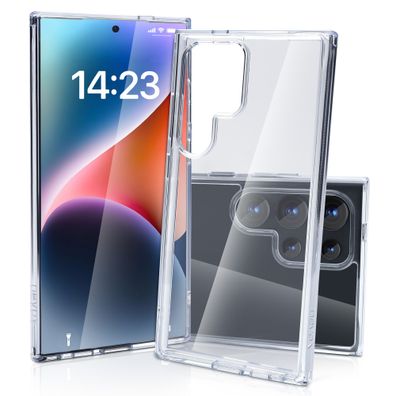 nevox StyleShell SHOCKFlex Hülle für Galaxy S24 Ultra - Transparent