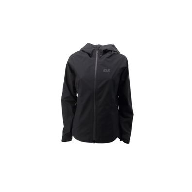 Jack Wolfskin Scenic Trail Hardshell Texapore Ecosphere Jacke Damen schwarz