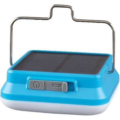 Rubytec - Solar-Campingleuchte - blau - RU42565