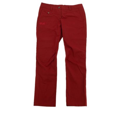 Jack Wolfskin Chino Pants Damen Hose Wanderhose Rot 1502441-2056