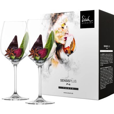 Eisch Rotweinglas Superior Sensisplus - 2 Stück im Geschenkkarton 500/2 | Weinglas