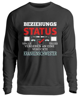 Beziehungs STATUS SINGLE Vergeben VERGEN - Unisex Pullover