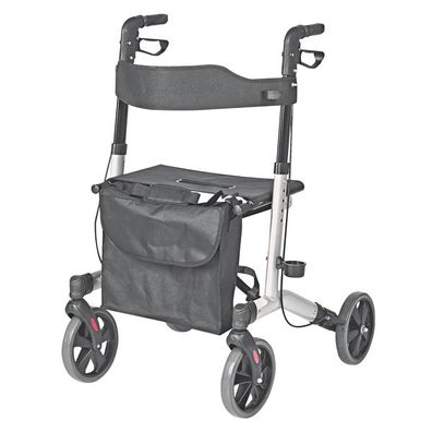 Servocare Rollator Leichtgewicht Rollator, mit Tasche, belastbar bis 136 kg