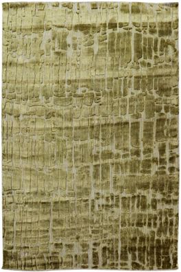 Teppich Brinker Carpets 160x230 cm Bambusviskose Handgewebt gold