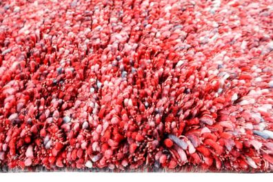 Teppich Brinker Carpets Salsa 200x300 cm 100% Wolle Tapijt Handgewebt rot