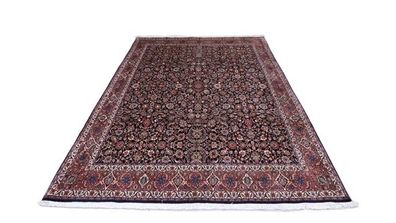 Perser Teppich Orient 252x318 cm 100% Wolle mit Seidenanteil Handgeknüpft