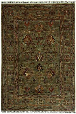 Teppich Orient Ziegler Ariana Khorjin 150x200 cm 100% Wolle Handgeknüpft Rug