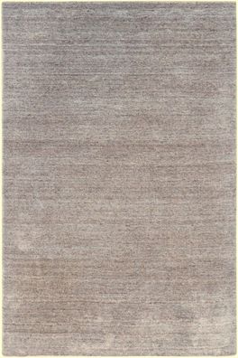 Musterring Teppich Malibu Deluxe Handgewebt Viskose 70x140 cm beige meliert