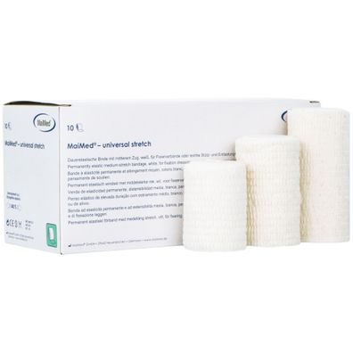 10 x MaiMed dauerelastische Binde universal stretch