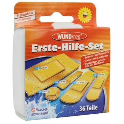 WUNDmed® Erste-Hilfe-Set 36-teilig