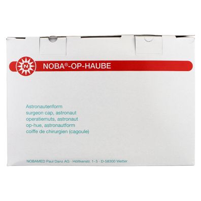 NOBA OP HAUBE Astroform Grün 100 Stück, steril