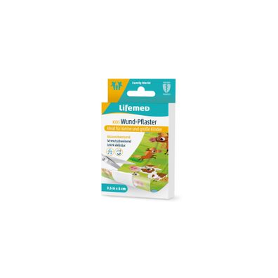 Wund-Pflaster Lifemed 0,5 m x 6 cm Farmtiere