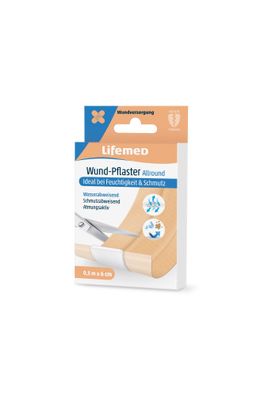 Lifemed Wund-Pflaster 0,5 m x 6 cm hautfarben Allround