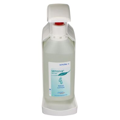 hyclick Spender 1000 ml mit Tropfschale und 1000ml Sensiva Waschlotion Hyclick