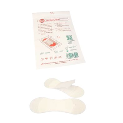 Rudatubix Tubusfixierpflaster hautfreundlich 3,5 x 9 cm 100 Stück