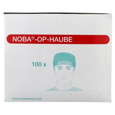 NOBA OP HAUBE Pflegerhaube Grün atmungsaktiv