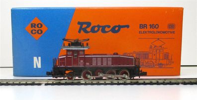 Spur N Roco 02164A Elektrolok BR 160 012-1 DB rot OVP (6508h)