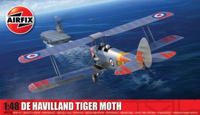 Airfix 1:48 A04104A De Havilland Tiger Moth