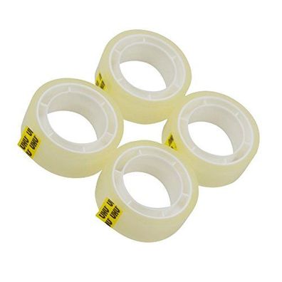 Klebefilm UHU transparent, 10mx15mm, 4er Set