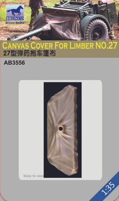 Bronco Models 1:35 AB3556 Canvas Cover For Limber No.27