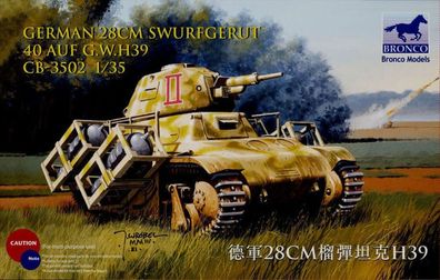 Bronco Models 1:35 CB35002 German 28cm Swurfgerat 40 Auf G.W. H39