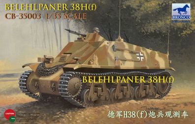 Bronco Models 1:35 CB35003 Befehlpanzer 38H(f)