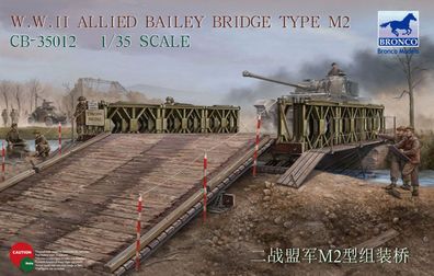 Bronco Models 1:35 CB35012 WWII Allied Bailey Bridge Type M2