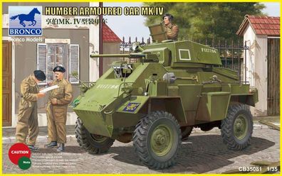 Bronco Models 1:35 CB35081 Humber Armored Car Mk. IV