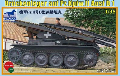 Bronco Models 1:35 CB35089 Bruckenleger auf pz. Kpfw. II ausf. D1