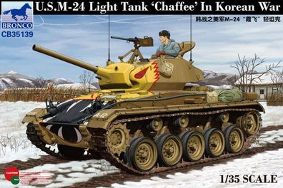 Bronco Models 1:35 CB35139 US Light Tank Chaffee in Korean War