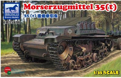 Bronco Models 1:35 CB35196 Morserzugmittel 35(t)