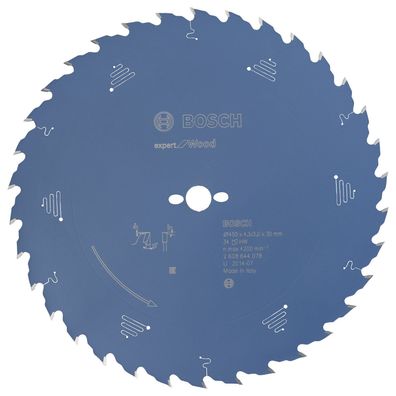 Bosch Kreissägeblatt Expert for Wood für Handkreissägen 450 x 30 x 4,5 mm 3