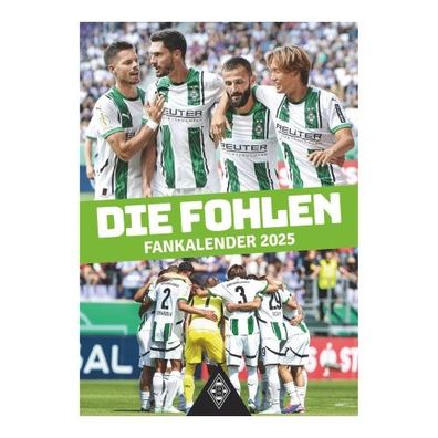 Borussia Mönchengladbach Fankalender 2025 - Wandkalender 29,7 x 42 cm