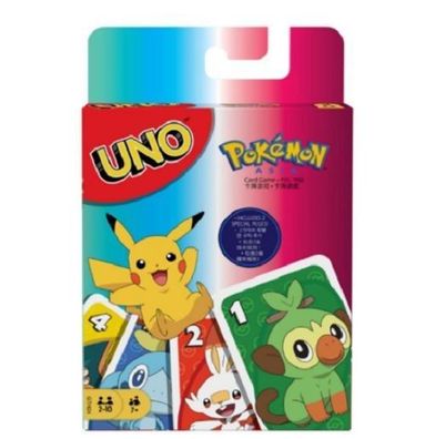 Uno Pokemon Kartenspiel Gesellschaftsspiel Karten / Cards Neu