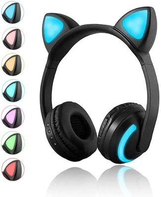 Kinder Bluetooth Headset, faltbares weibliches Ohrhaken Headset, drahtloses