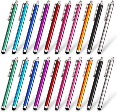 Eingabestift [20er-Pack] Universeller kapazitiver Touchscreen-Stift für