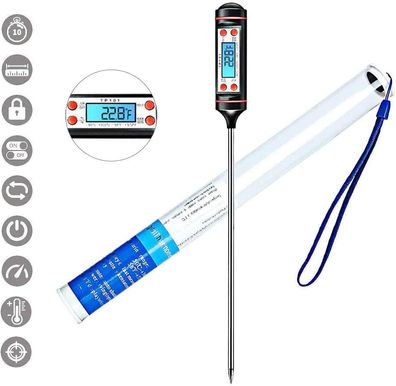 Thermometer Küche Universales Haushaltsthermometer, sofort lesen mit Langer