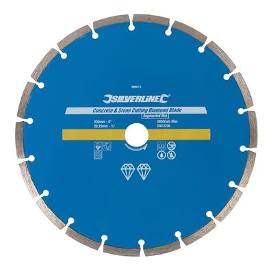 Stein- und Beton-Diamanttrennscheibe 230 x 22,23 mm