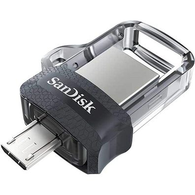 SanDisk USB-Stick Ultra Dual Drive M3.0 grau 32 GB