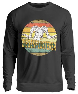 Ziegenflüsterer Retro Vintage - Unisex Pullover