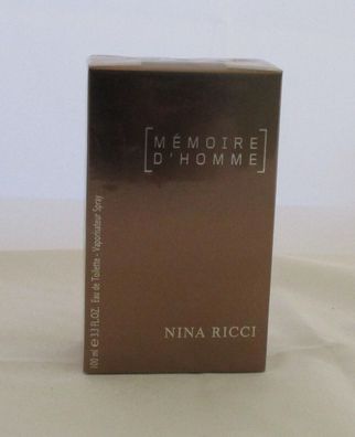 NINA RICCI Memoire D´HOMME Eau de toilette 100ml * * Descatalogado**