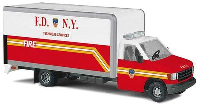 Busch 41856, Ford E-350 »F.D.N.Y.«, H0 Auto Modell 1:87