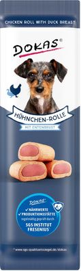 DOKAS - Hühnchen-Rolle mit Entenbrust 32er Pack (32 x 10g)