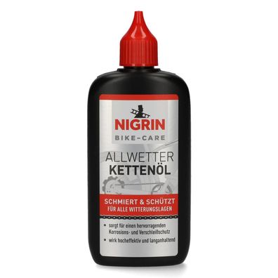 Nigrin Bike Care FahrradÖl 100ml KettenÖl KettenFett KettenPflege ÖlSpray