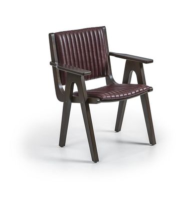 Möbel Esszimmer Design Stuhl Mit Armlehnen Holz Stuhl Polstersitz Neu